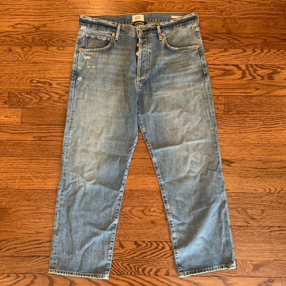 Citizens of humanity light wash jeans